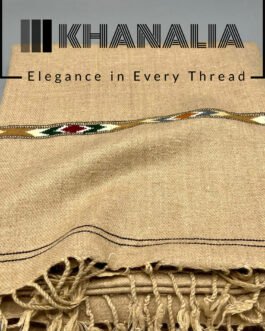 Khanalia SpecialAngora Camel Color woolen Shawl